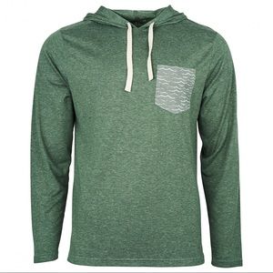 NWT United By Blue Lightweight Pocket Hoodie